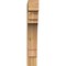 Ekena Millwork Merced Block Rough Sawn Bracket, Western Red Cedar, 4"W x 18"D x 26"H BKT04X18X26MRC05RWR - alternate 2